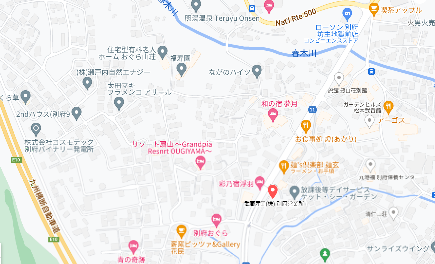 別府地図