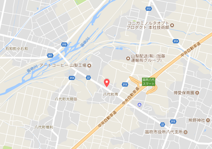 甲府地図